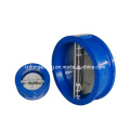 Eisen- und Stahlindustrie Wafer Typ Dual Plate Check Valve